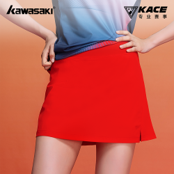 川崎 kawasaki/川崎速干羽毛球运动裙半身裙半裙羽毛球裙女装
