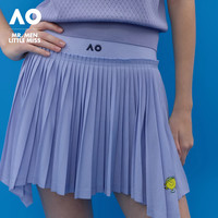 AO澳网MMLM联名26年新款不规则网眼半裙运动半身裙网球裙防走光