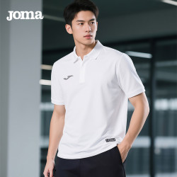 Joma 透气速干POLO短袖+短裤运动套装舒适纯色