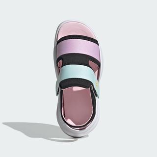 adidas MEHANA SANDAL 中性中大童魔术贴厚底凉鞋