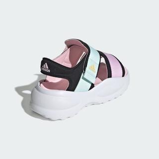 adidas MEHANA SANDAL 中性中大童魔术贴厚底凉鞋
