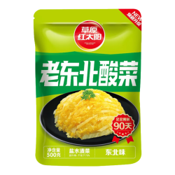 草原红太阳 东北酸菜 500g*5袋