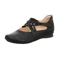 【破价】Think! Chilli 可持续可拆卸鞋床女士芭蕾舞鞋,Black Sz K794 02,42 EU