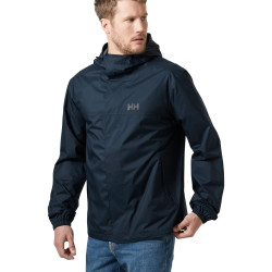 【破价】Helly Hansen 男式温哥华防雨夹克,海军蓝,M 欧码