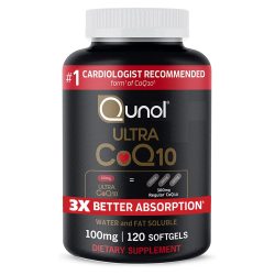 Qunol 辅酶Q10软胶囊 100mg 心脏健康 能量生产 120粒