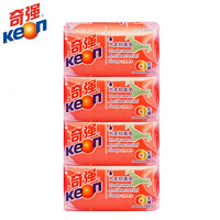 KEON 近期好价，奇强除螨除菌内衣皂100g*4块女士手洗内衣专用皂去污渍除菌除螨
