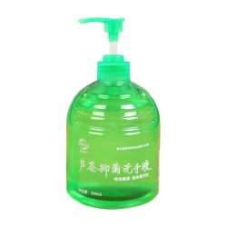 奥德帆 大瓶芦荟洗手液泡沫型抑菌杀菌消毒清洁卫生间按压器儿童大人家用 芦荟洗手液500ml（g)  1瓶+1泵头