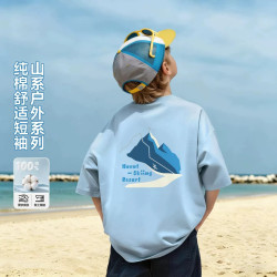 小班郎 2026新款男女童夏季纯棉t恤休闲透气宝宝儿童宽松上衣