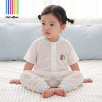 BeBeBus 宝宝睡袋夏季婴儿薄款分腿睡袋儿童四季通用夏天防踢被