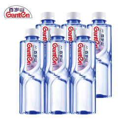 百岁山 饮用天然矿泉水 348ml*6瓶