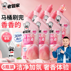 老管家 香氛洁厕液500g*6洁厕灵厕所马桶清洁剂洁厕宝杀菌除垢芳香祛味