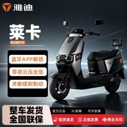 雅迪 莱卡日常通勤电动摩托车长续航大功率