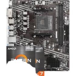 微星 A520M-A PRO D4 R5 5600散片 主板CPU套装