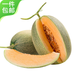 京鲜生 甘肃脆甜哈密瓜西州蜜 净重3.5-4.5斤 1粒装 生鲜水果源头直发