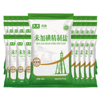 久大 未加碘精纯食用盐 400g*30袋