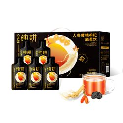 纯耕 人参黄精枸杞原浆饮 2.7L(90袋)