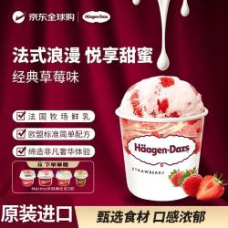 哈根达斯 草莓口味冰淇淋 460ml