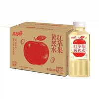惠尔康 果养水红苹果 黄芪水饮料 420ml*10瓶/箱