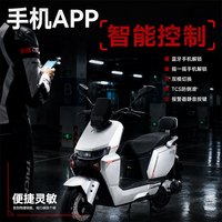 五星钻豹 X6 72V22AH石墨烯电池 电动摩托车
