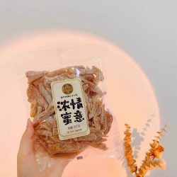 泉利堂 浓情蜜意话梅条500g袋装