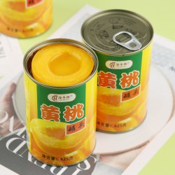 海木林 黄桃罐头正品整箱装10罐*425克砀山特产专用新鲜水果罐头礼盒糖水