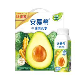 安慕希 牛油果燕麦风味酸奶 200g*10盒