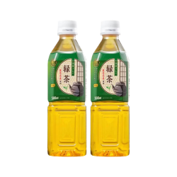 日本原装进口多口味无糖茶饮料饮用矿泉水小瓶装儿童饮料 绿茶饮料500mL*2瓶