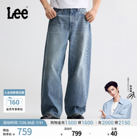 Lee 26早秋新品Barrel弯刀牛仔裤