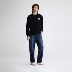 Lee 26早秋新品五袋761系列宽松阔腿牛仔裤