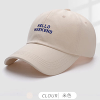防晒鸭舌帽 棒球帽 均码可调节