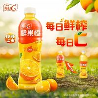 百亿补贴：康师傅 15瓶康师傅饮料鲜果橙饮品500ml装家庭装果味果汁夏日