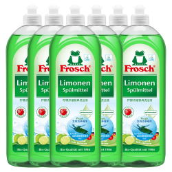 Frosch 柠檬浓缩洗洁精 750ml*6瓶