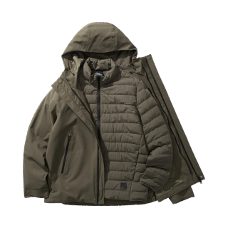 Jack Wolfskin 狼爪 A62265 防水鹅绒三合一冲锋衣