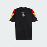 adidas 德国队足球休闲文化圆领短袖T恤上衣男装夏季新款阿迪达斯 黑色   L