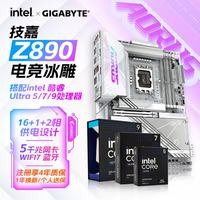技嘉 英特尔Z890小雕/冰雕/电竞雕B860M主板搭配Ultra 285K/265K/265KF