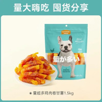 淘金币可用：麦富迪 鸡肉卷甘薯 狗狗鸡肉零食 1.5kg/袋