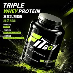 CPT KING 益生菌乳清蛋白粉 1810g 军绿色 香蕉冰淇淋味