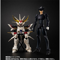 万代 超合金魂 魔神英雄传坛斗士 手办模型玩具 18cm  辉煌帝烈火