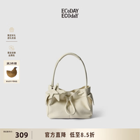 ECODAY 原创设计束束包mini星星包女包单肩包小包手提包 奶酪白mini 实用走心送女生礼物