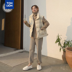 唐狮 简约经典马甲羽绒服女 （多色可选）