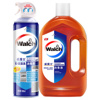 威露士 空调清洗剂消毒液500ml+消毒液1.6L