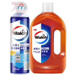 威露士 空调清洗剂消毒液500ml+消毒液1.6L