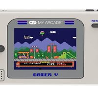 My Arcade 掌上游戏机 220款预装游戏 6cm彩屏 复古紫色