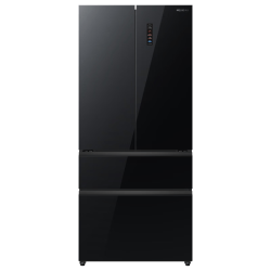 美菱 BCD-516WFPU9BIZXG1 双系统自动制冰 黑珍珠 516L 法式冰箱