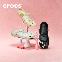 crocs 优雅芭蕾鞋洞洞鞋