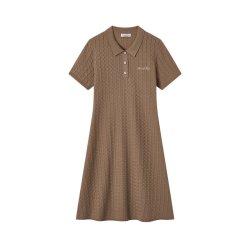 Marc O'Polo 女士莱赛尔POLO领针织连衣裙 655538D6703Z