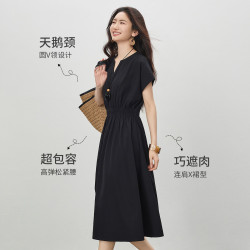 尚都比拉 黑色 M 连衣裙