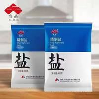 鲁晶 盐加碘盐无污染盐巴 400g*7袋