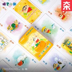 VINLAA 蜡笔小新扑克牌 55 张正版动漫卡牌桌面游戏粉丝收藏创意小礼物
