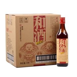 和酒 五年陈500ml*12瓶整箱 特型半干 海派黄酒 老酒味道